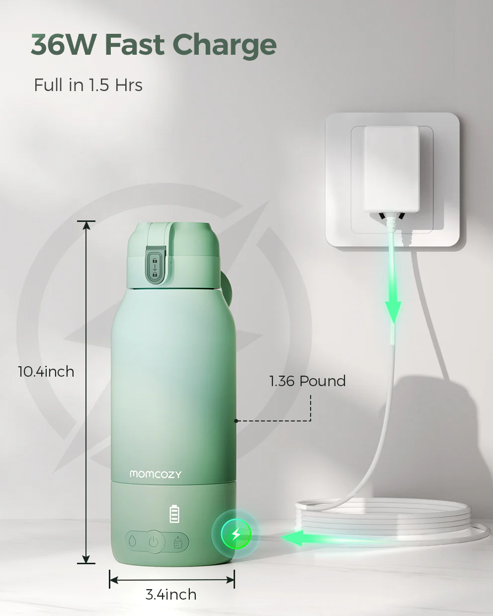 Superschneller tragbarer Muttermilch- und Wasserwärmer für die Reise - Image 8