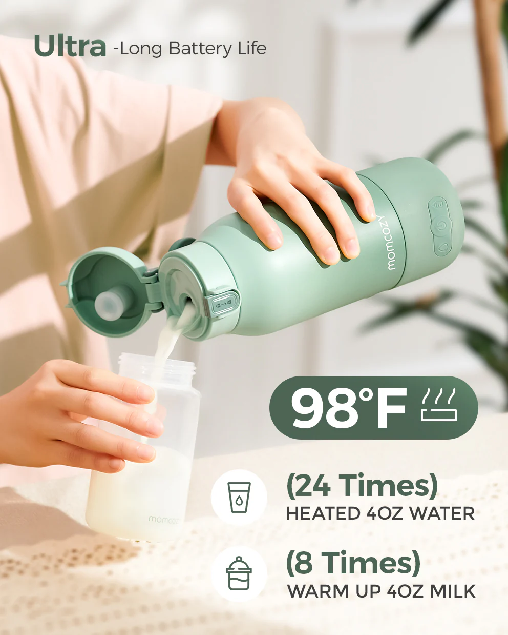 Superschneller tragbarer Muttermilch- und Wasserwärmer für die Reise - Image 4