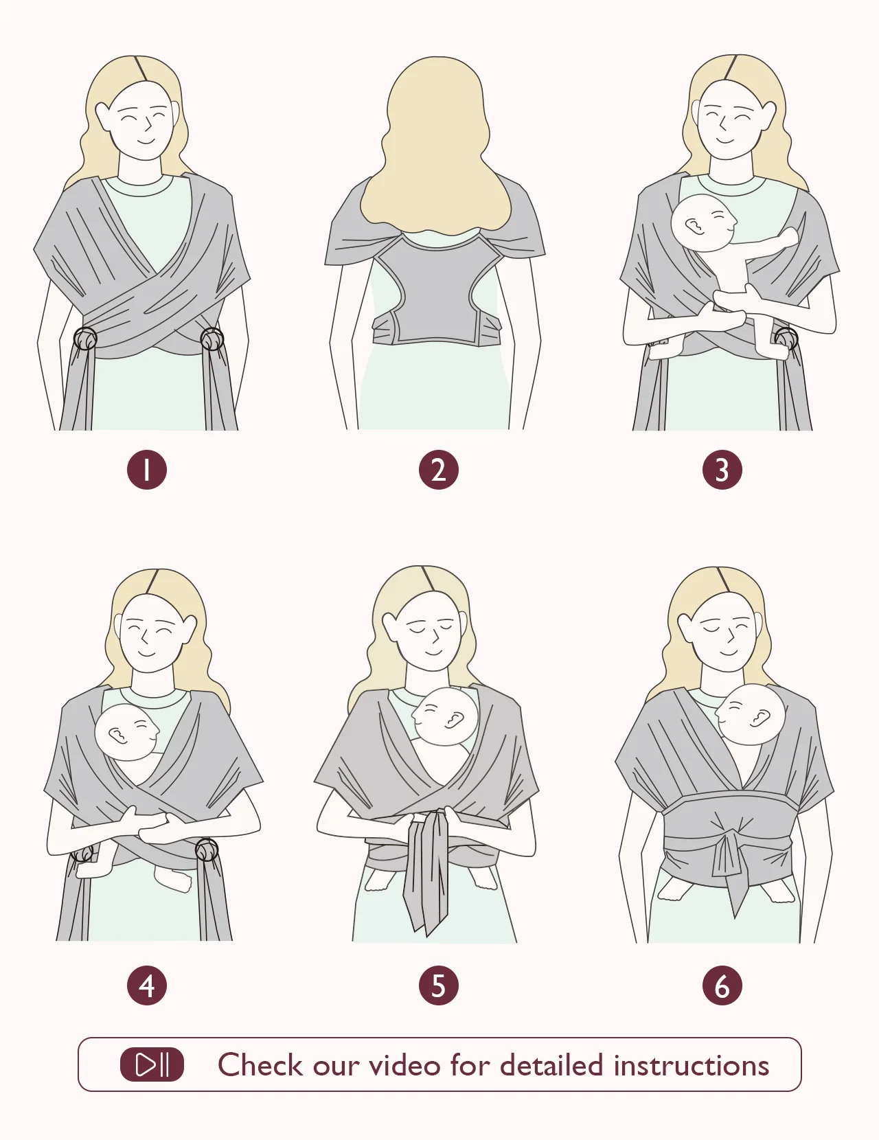 Momcozy SnapLite Cooling Mesh Tragetuch - Image 10