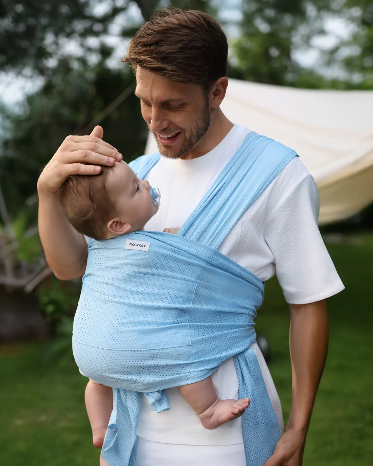 Einfach freihändig zu tragen - Babytragetuch - Image 44