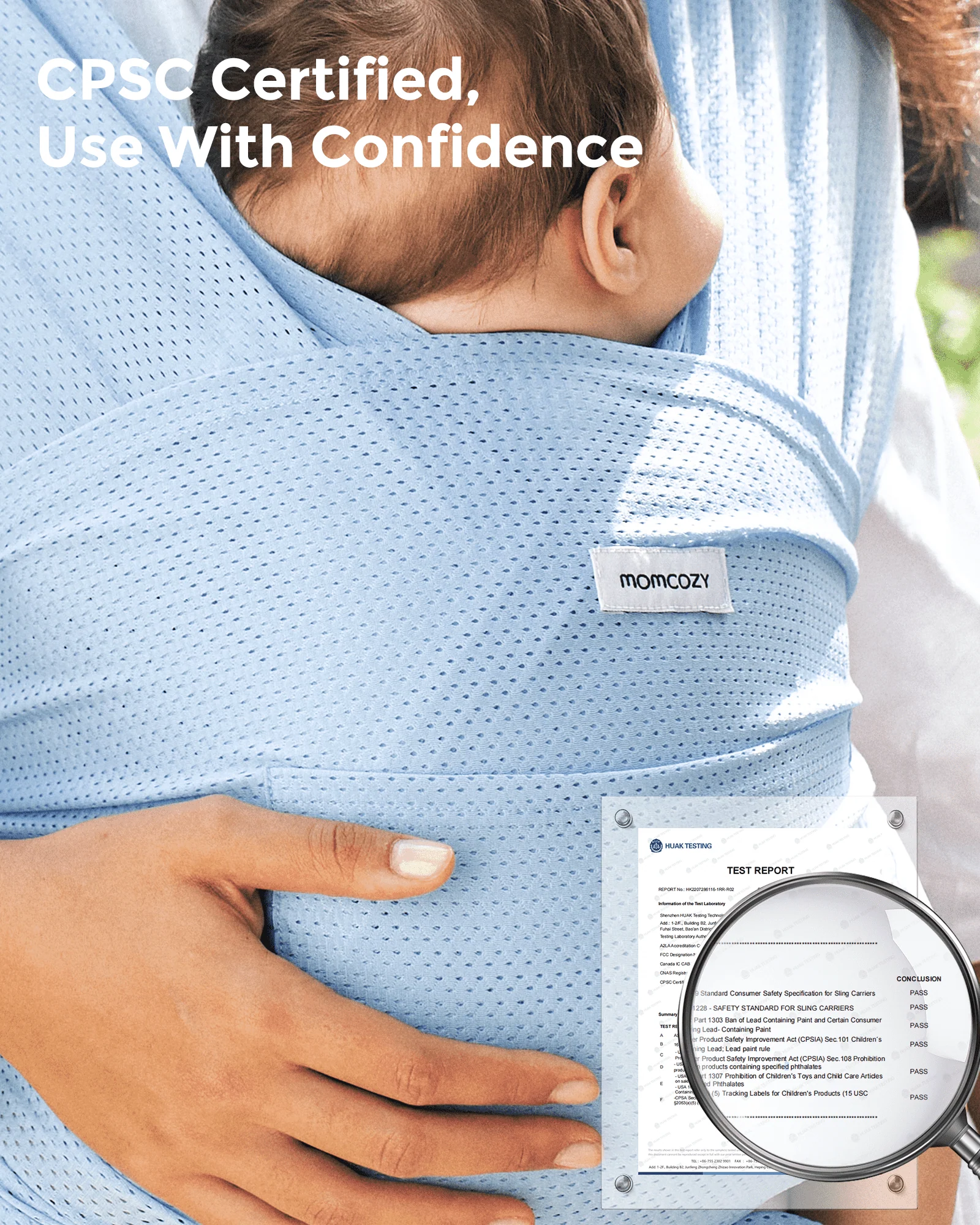 Einfach freihändig zu tragen - Babytragetuch - Image 43