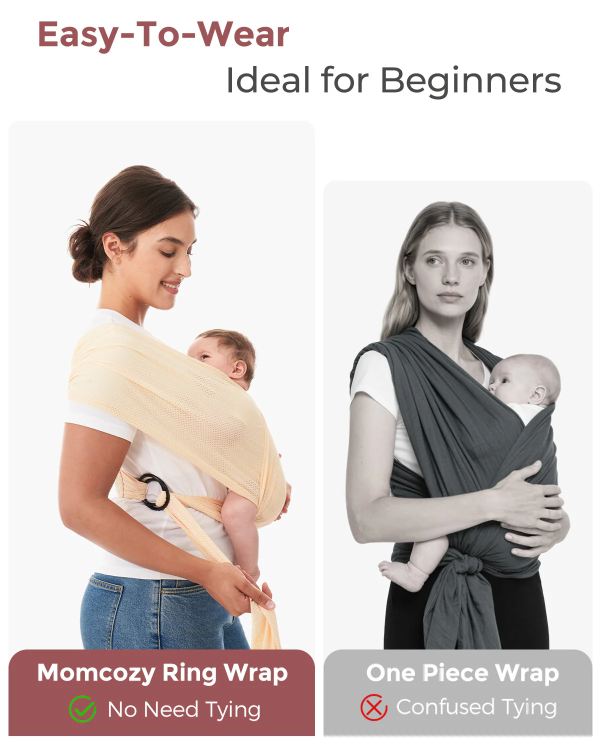 Momcozy SnapLite Cooling Mesh Tragetuch - Image 29