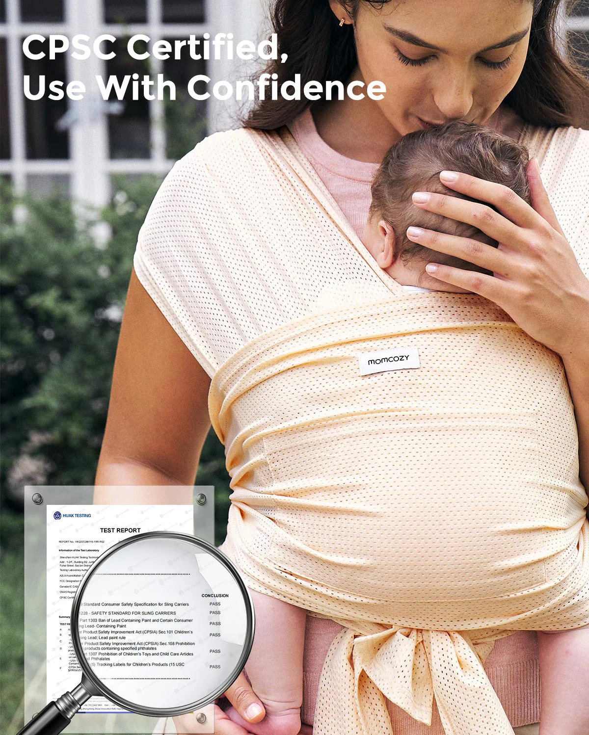 Momcozy SnapLite Cooling Mesh Tragetuch - Image 31