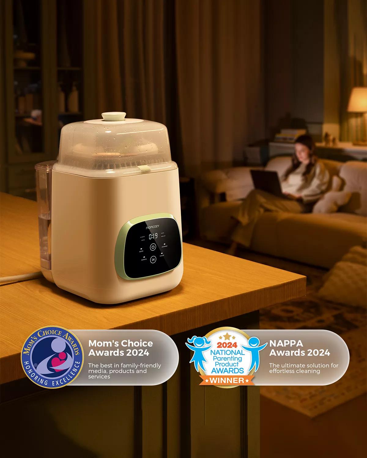 Momcozy KleanPal Pro Babyflaschenspülmaschine und Sterilisator - Image 9