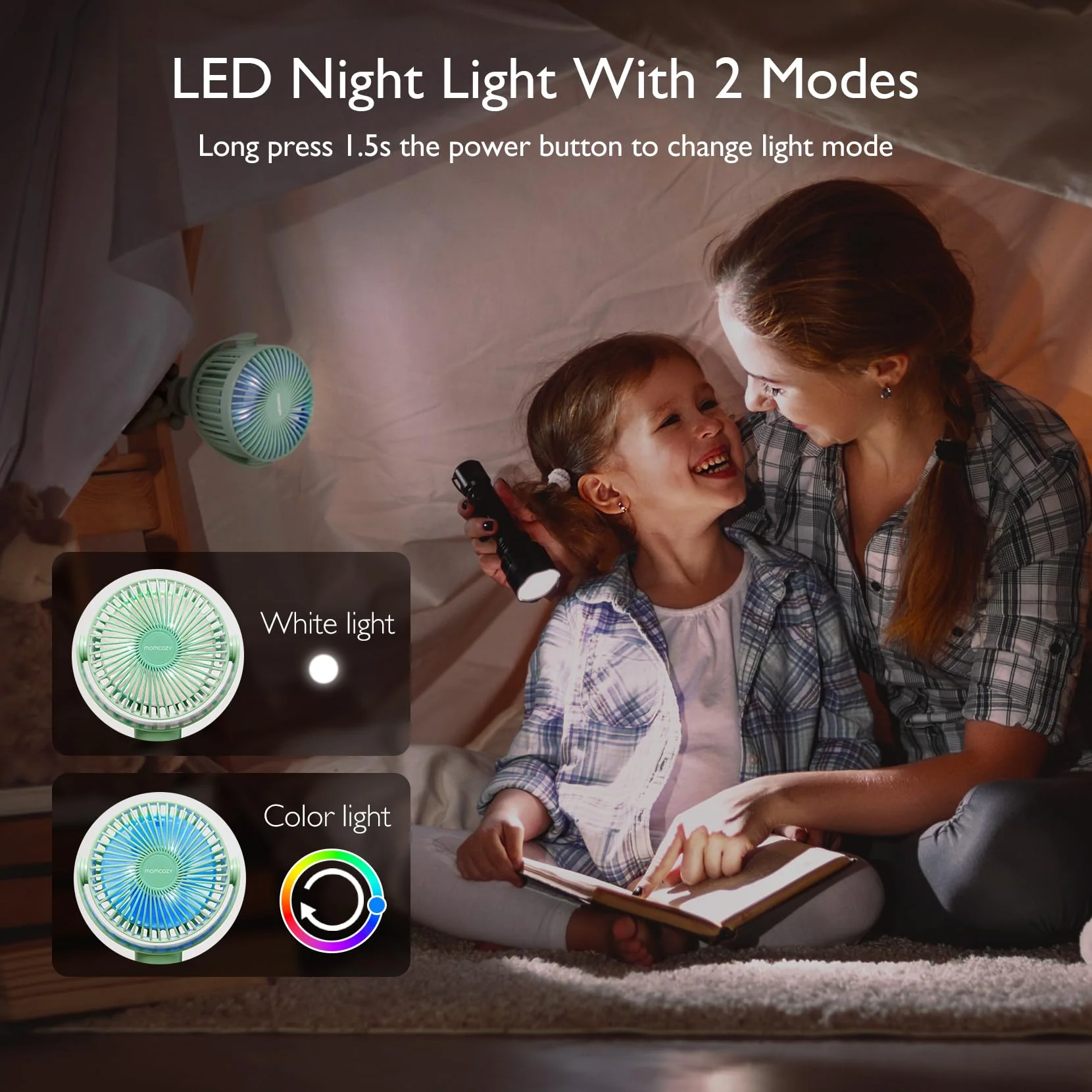 Wiederaufladbarer USB-Handventilator für die Reise - Image 13