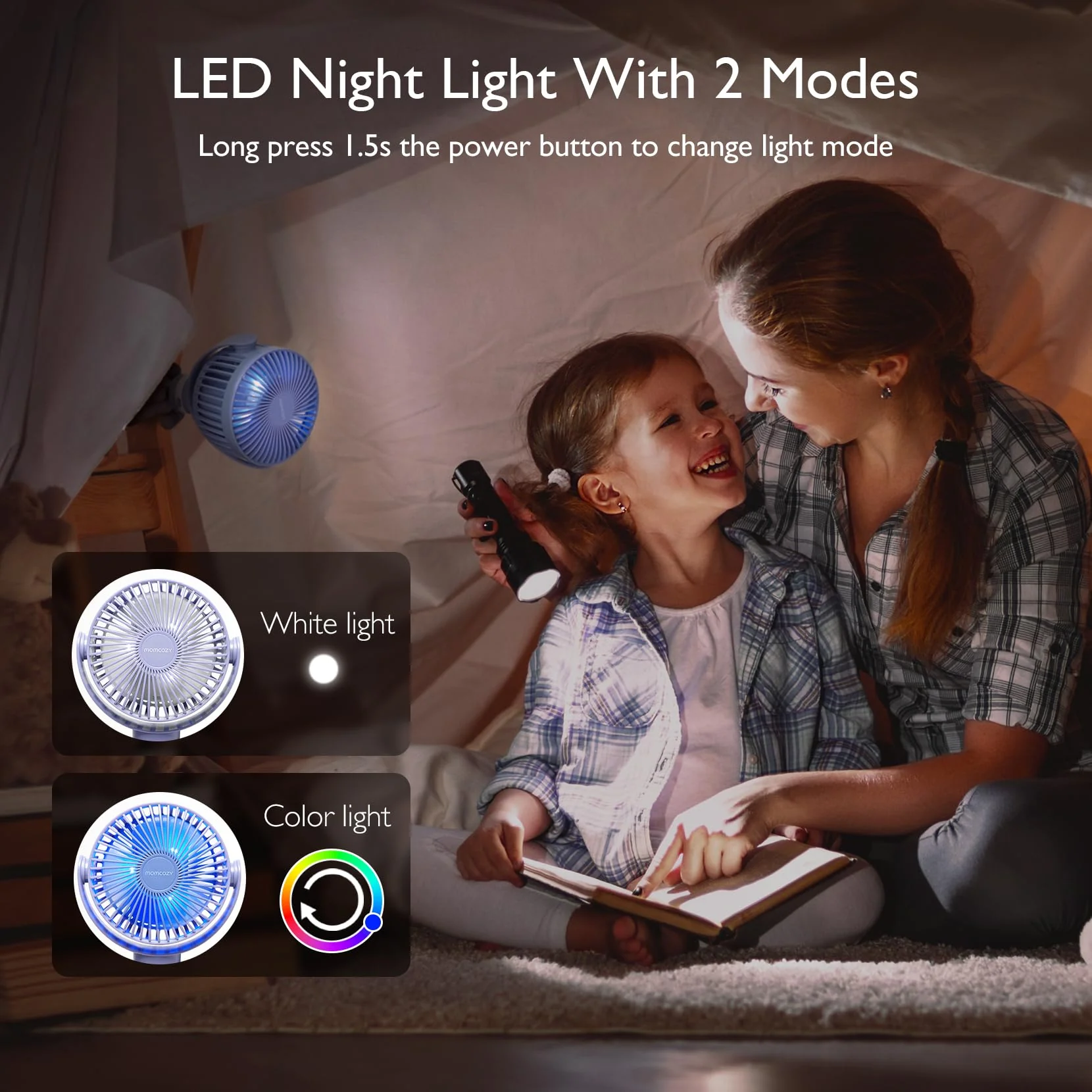 Wiederaufladbarer USB-Handventilator für die Reise - Image 21