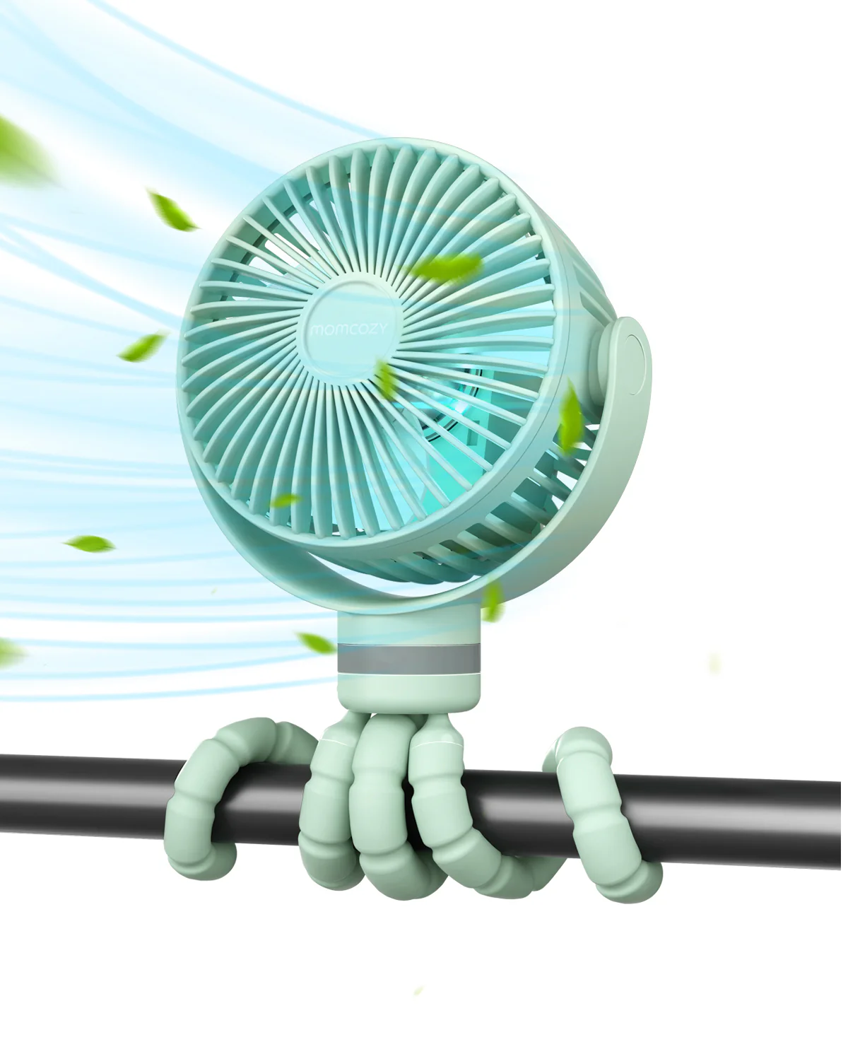 Wiederaufladbarer USB-Handventilator für die Reise - Image 3