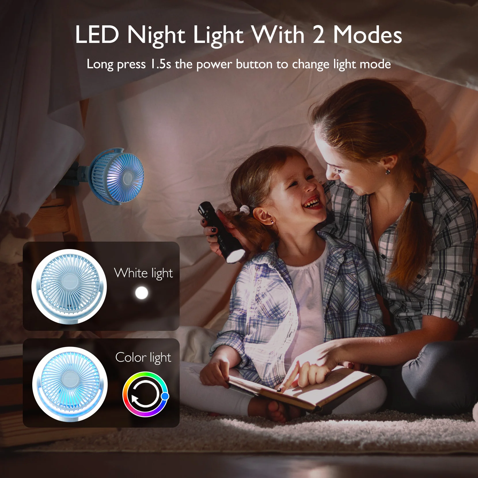 Wiederaufladbarer USB-Handventilator für die Reise - Image 41