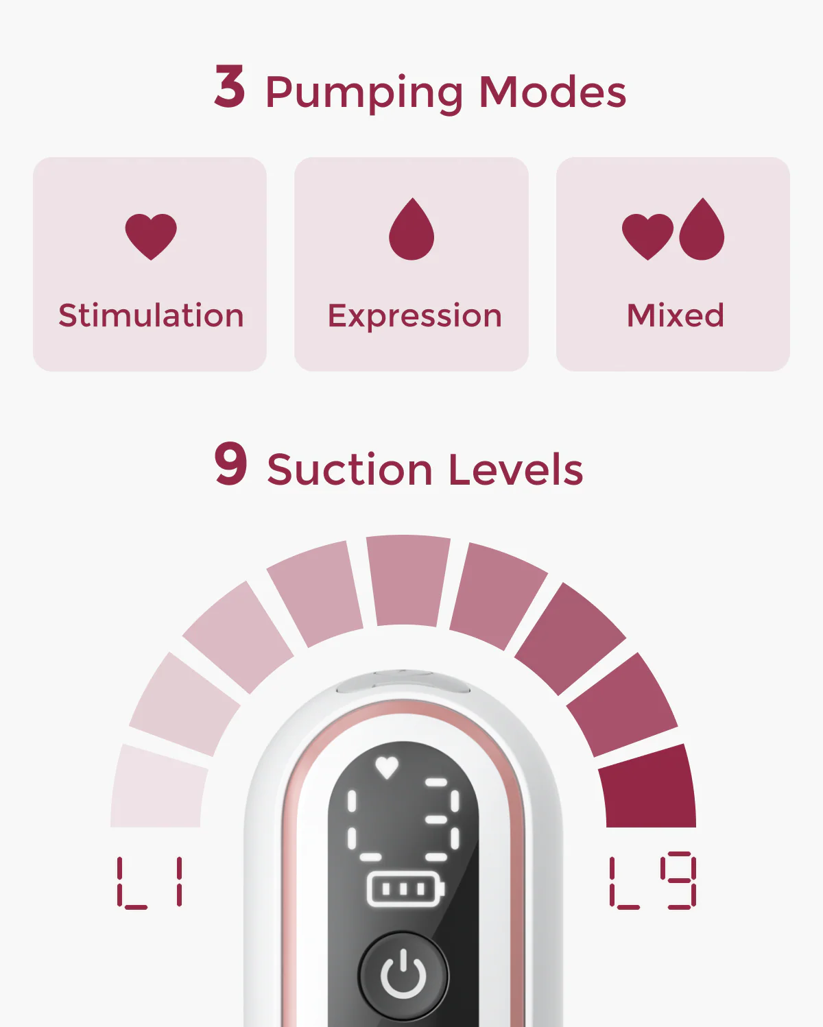 V2 Pro Tragbare Milchpumpe in Krankenhausqualität - Ultraleicht & Leistungsstark - Image 4